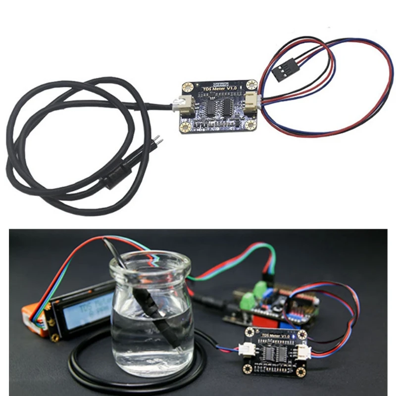 K1KA Electrical Meter Electronic Sensor Industrial Sensor DIY Module Analog TDS Sensor Water Conductivity Sensor Tester
K1KA Electrical Meter Electronic Sensor Industrial Sensor DIY Module Analog TDS Sensor Water Conductivity Sensor Tester