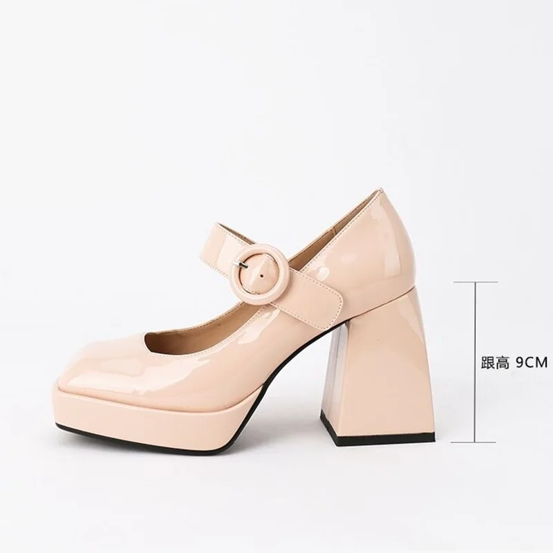 2021 New Fashion Platform Shoes Genuine Leather Party Wedding Shoes Summer Ladies High Heels Women Pumps Black Office Shoes 40
2021 New Fashion Platform Shoes Genuine Leather Party Wedding Shoes Summer Ladies High Heels Women Pumps Black Office Shoes 40