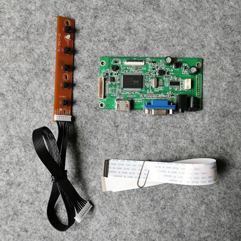 DIY Kit Laptops 30 Pin EDP For N116HSE/N125HCE LCD Matrix VGA WLED Panel Controller Drive Board 1920*1080
DIY Kit Laptops 30 Pin EDP For N116HSE/N125HCE LCD Matrix VGA WLED Panel Controller Drive Board 1920*1080