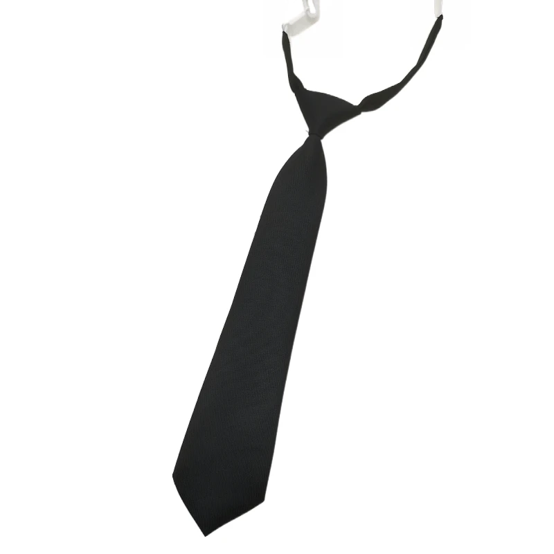 Хлопковый маленький галстук Lazy JK бесплатно черный винно красный однотонный