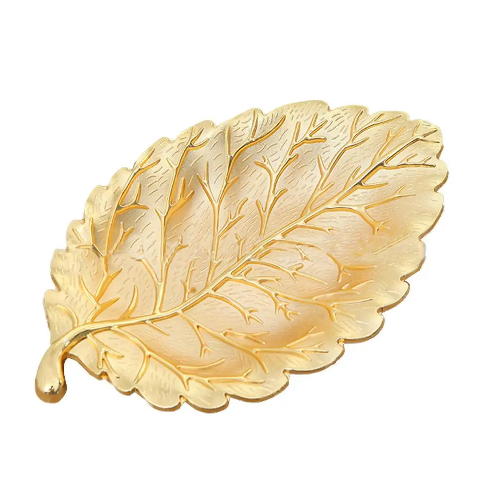 Metal Dried Fruit Plate Leaf Shape Plate Necklace Jewelry Display Tray Crafts Jewelry Organizer Nordic Style Tabletop Decoration
Metal Dried Fruit Plate Leaf Shape Plate Necklace Jewelry Display Tray Crafts Jewelry Organizer Nordic Style Tabletop Decoration