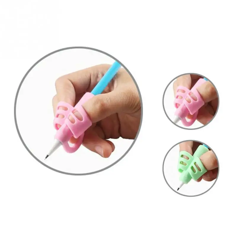 3Pcs/Set Children Pencil Holder Silicone Baby Learning Writing Tool Writing Grip Posture Correction Device Stationery Supplies
3Pcs/Set Children Pencil Holder Silicone Baby Learning Writing Tool Writing Grip Posture Correction Device Stationery Supplies