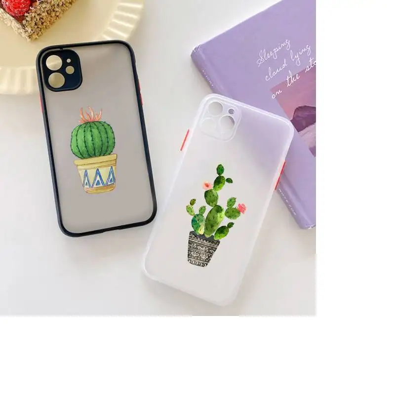 Cactus plant cartoon Phone Case Clear matte transparent For white iPhone 7 8 x xs xr 11 12 13 pro plus max mini Funda
Cactus plant cartoon Phone Case Clear matte transparent For white iPhone 7 8 x xs xr 11 12 13 pro plus max mini Funda
