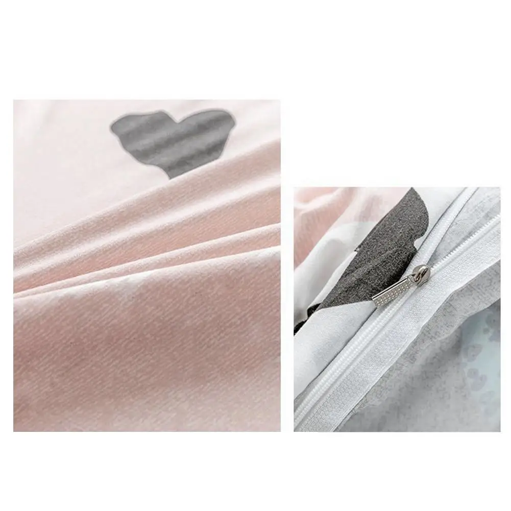 4pcs Bedding Set Skin Friendly Printed Duvet Cover With Bed Sheet And 2 Pillowcases
4pcs Bedding Set Skin Friendly Printed Duvet Cover With Bed Sheet And 2 Pillowcases