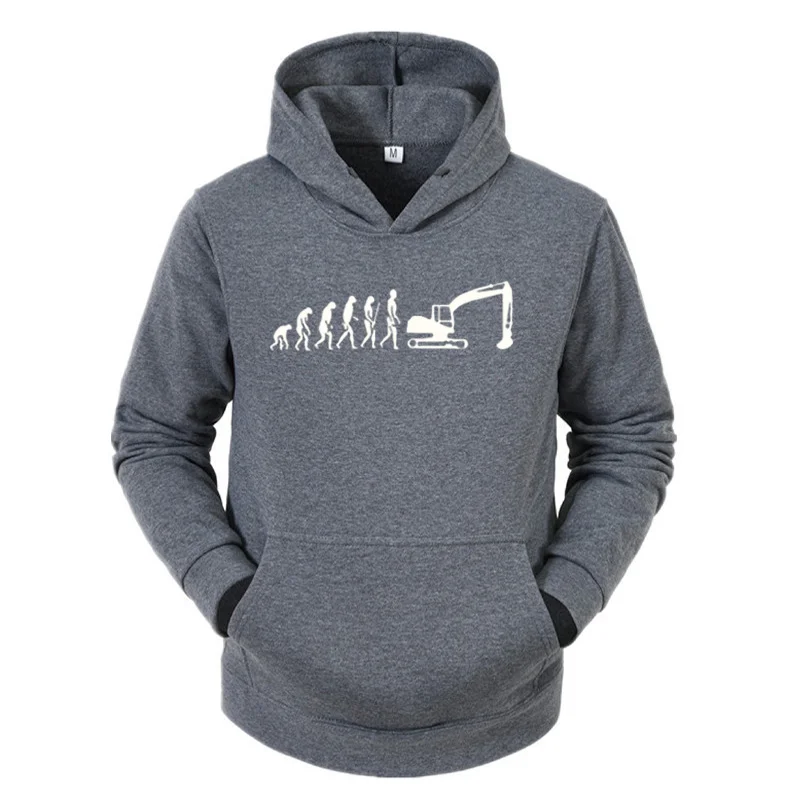 Evolution Excavator Construction Vehicle Machine Caterpillar Construction Worker Hobby O Neck Men Cotton Long Sleeve Hoodies
Evolution Excavator Construction Vehicle Machine Caterpillar Construction Worker Hobby O Neck Men Cotton Long Sleeve Hoodies