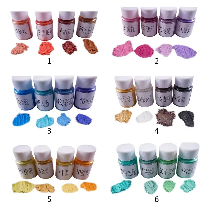 4 Pcs/set DIY Crystal Epoxy Pearlescent Powder Slim Material Mica Glitter Crystal Mud Filler
4 Pcs/set DIY Crystal Epoxy Pearlescent Powder Slim Material Mica Glitter Crystal Mud Filler