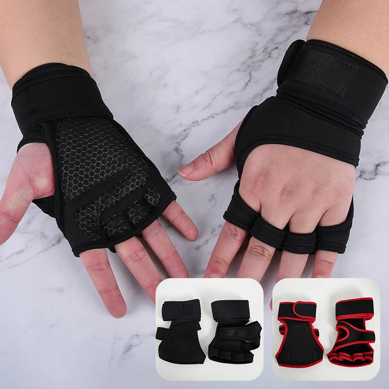 Weight Lifting Training Gloves Gymnastics Grips Hand Palm Wrist Protector Gloves Body Building Gymnastics
Weight Lifting Training Gloves Gymnastics Grips Hand Palm Wrist Protector Gloves Body Building Gymnastics
