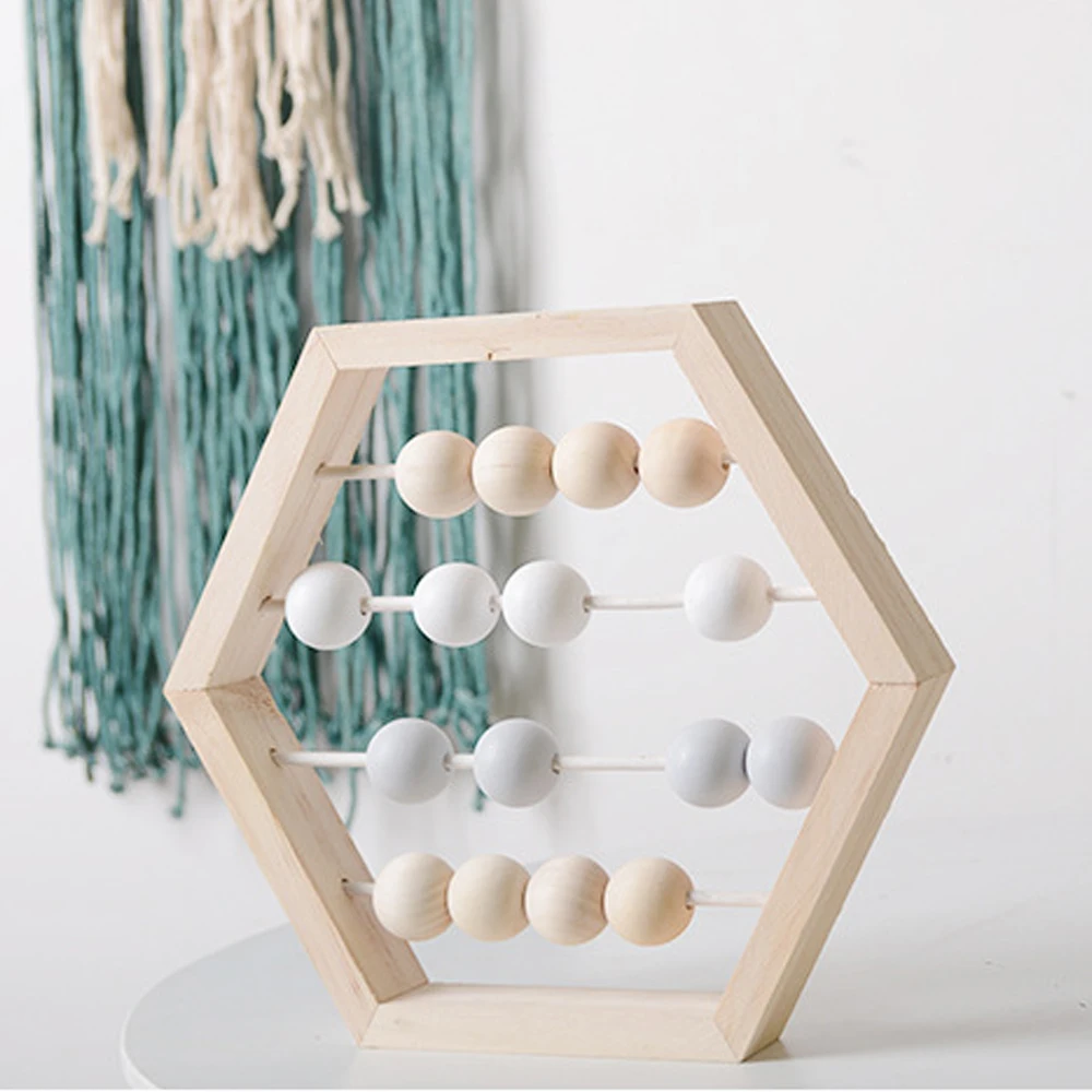 Scandinavian Style Baby Room Decor Baby Early Learning Educational Toys New Nordic Style Natural Wooden Abacus With Beads Craft
Scandinavian Style Baby Room Decor Baby Early Learning Educational Toys New Nordic Style Natural Wooden Abacus With Beads Craft