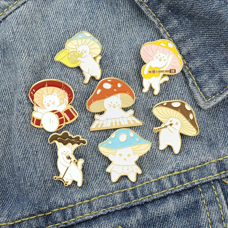 Enamel Pin Cartoon Colorful Mushroom Women Brooch For Coat Pins Metal Brooche Badges On Backpack Badge Clothing Jewelry Gifts
Enamel Pin Cartoon Colorful Mushroom Women Brooch For Coat Pins Metal Brooche Badges On Backpack Badge Clothing Jewelry Gifts