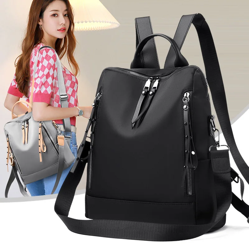 New Backpack Female 2022 Han Edition Of Nylon Oxford Cloth Bags Leisure Outdoor Security Lady Backpack
New Backpack Female 2022 Han Edition Of Nylon Oxford Cloth Bags Leisure Outdoor Security Lady Backpack