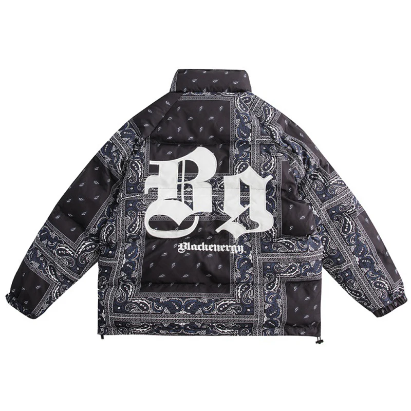 Vintage Thicken Parker Men Cashew Flower Graffiti Print Padded Jacket Japanese Harajuku Causal Coat Oversized Winter Unisex New
Vintage Thicken Parker Men Cashew Flower Graffiti Print Padded Jacket Japanese Harajuku Causal Coat Oversized Winter Unisex New