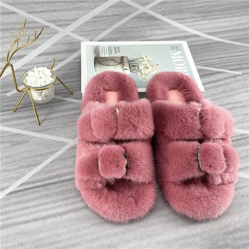 European Station Luxury Fashion Fur Slippers High Quality Mink Slippers Ladies 100% Fur Slippers Summer Slippers
European Station Luxury Fashion Fur Slippers High Quality Mink Slippers Ladies 100% Fur Slippers Summer Slippers