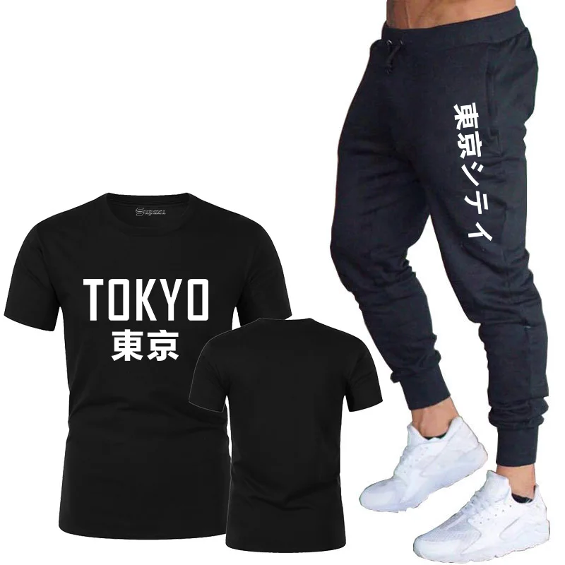 MICHELANGELO Футболка мужская футболка Harajuku Tokyo с принтом Мужская Уличная в стиле хип