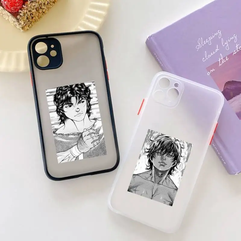 Baki hanma art Phone Case for iPhone 13 12 XS 11 pro max mini se2020 7 8 plus X XR color white matte transparent coque shell
Baki hanma art Phone Case for iPhone 13 12 XS 11 pro max mini se2020 7 8 plus X XR color white matte transparent coque shell