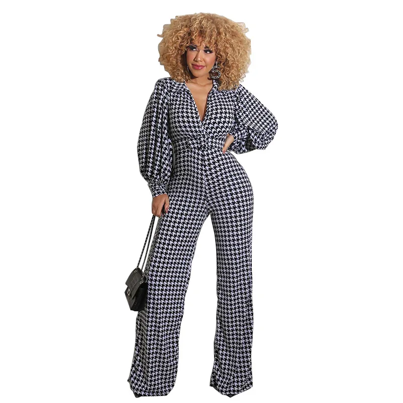 V Neck Printed Jumpsuits Women Long Puff Sleeve Striped Sexy Bodycon Plus Size Overalls 4XL 5XL Casual Daily Party Rompers New
V Neck Printed Jumpsuits Women Long Puff Sleeve Striped Sexy Bodycon Plus Size Overalls 4XL 5XL Casual Daily Party Rompers New
