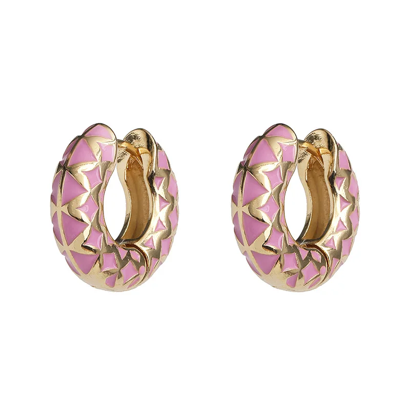 Minar Stylish Multicolor Enamel C-Shaped Hoop Earrings for Women Gold Metal Alloy Circle Earrings Statement Party Jewellery
Minar Stylish Multicolor Enamel C-Shaped Hoop Earrings for Women Gold Metal Alloy Circle Earrings Statement Party Jewellery