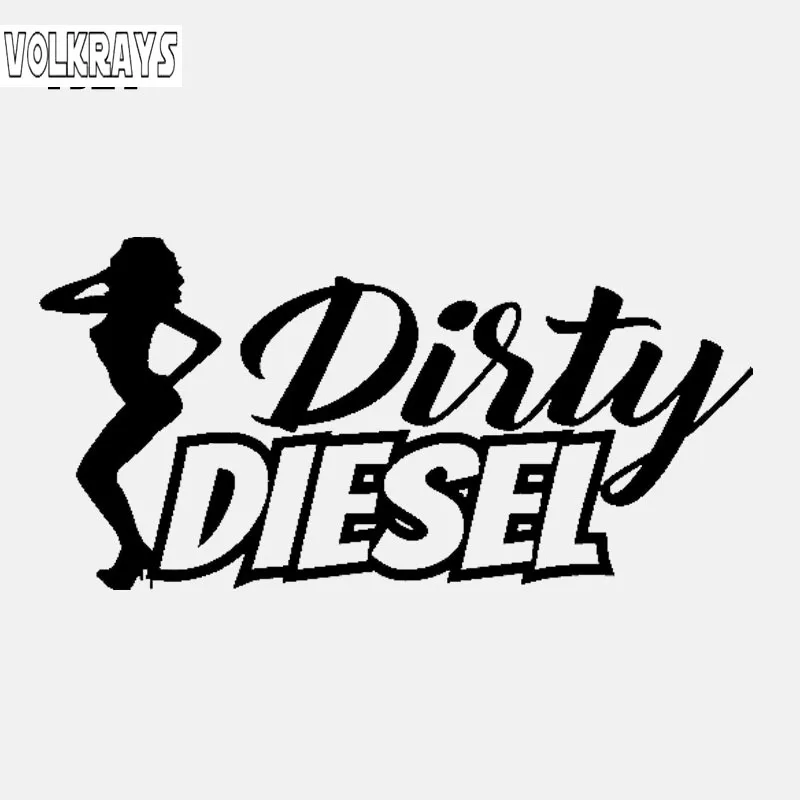 Volkrays Personality Car Sticker Dirty Diesel Sexy Girl Accessories Reflective Sunscreen Vinyl Decal Black/Silver,6cm*14cm
Volkrays Personality Car Sticker Dirty Diesel Sexy Girl Accessories Reflective Sunscreen Vinyl Decal Black/Silver,6cm*14cm