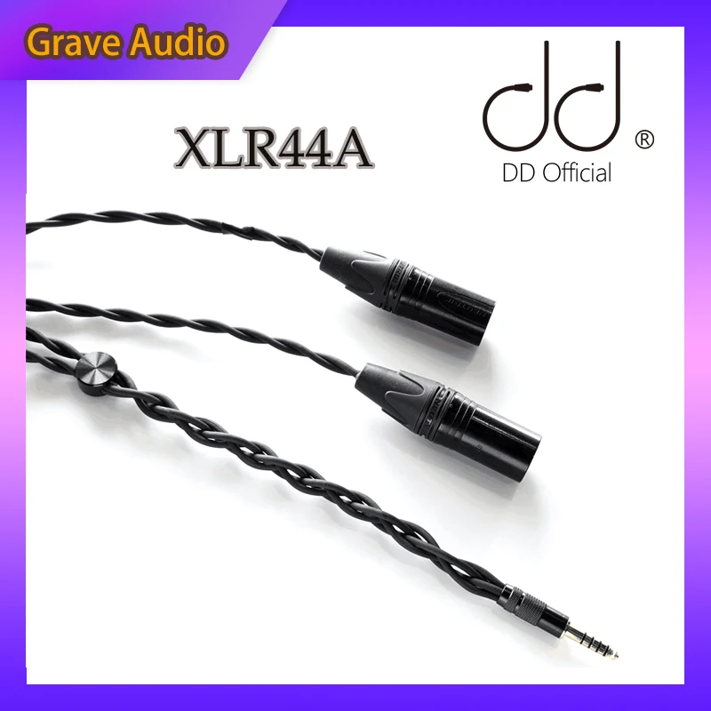 DD ddHiFi DIY-XLR44A сбалансированный 4,4 к XLR 3pin аналоговый кабель Hi-Res музыкальный плеер кабель к динамикам
DD ddHiFi DIY-XLR44A сбалансированный 4,4 к XLR 3pin аналоговый кабель Hi-Res музыкальный плеер кабель к динамикам
