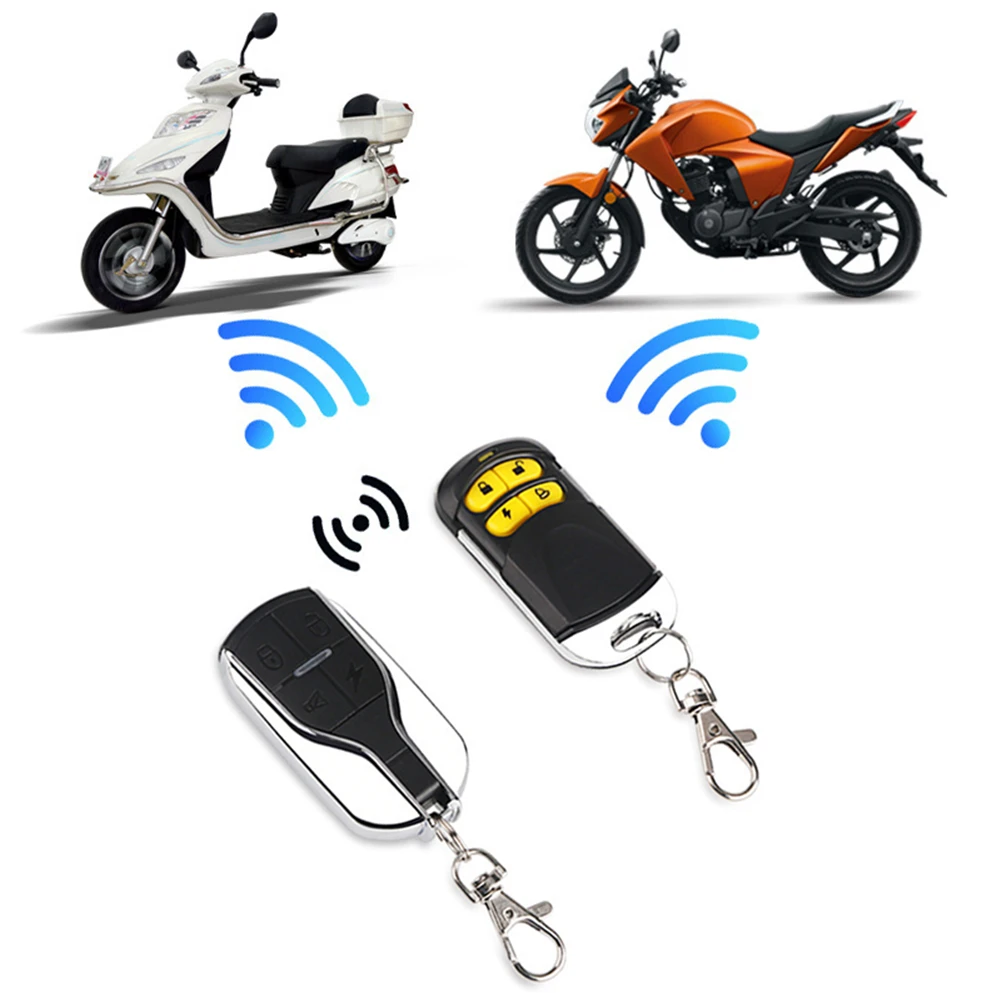12V Universal Motorcycle Car Security Alarm System 125db Burglar Alarm Ultra Small Dual Remote Control Anti-theft Device Parts
12V Universal Motorcycle Car Security Alarm System 125db Burglar Alarm Ultra Small Dual Remote Control Anti-theft Device Parts