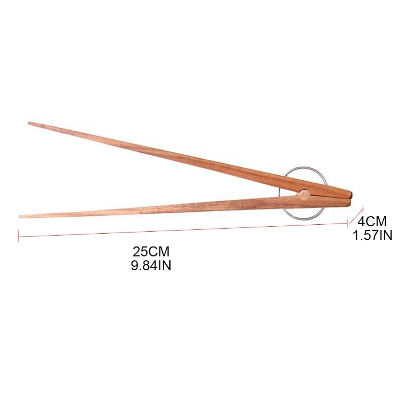 Wooden Toast Tongs Food Salad Tongs Kitchen Utensils Suitable for Bagel, Toast, Cake, Muffin, Bread with Space Saving
Wooden Toast Tongs Food Salad Tongs Kitchen Utensils Suitable for Bagel, Toast, Cake, Muffin, Bread with Space Saving