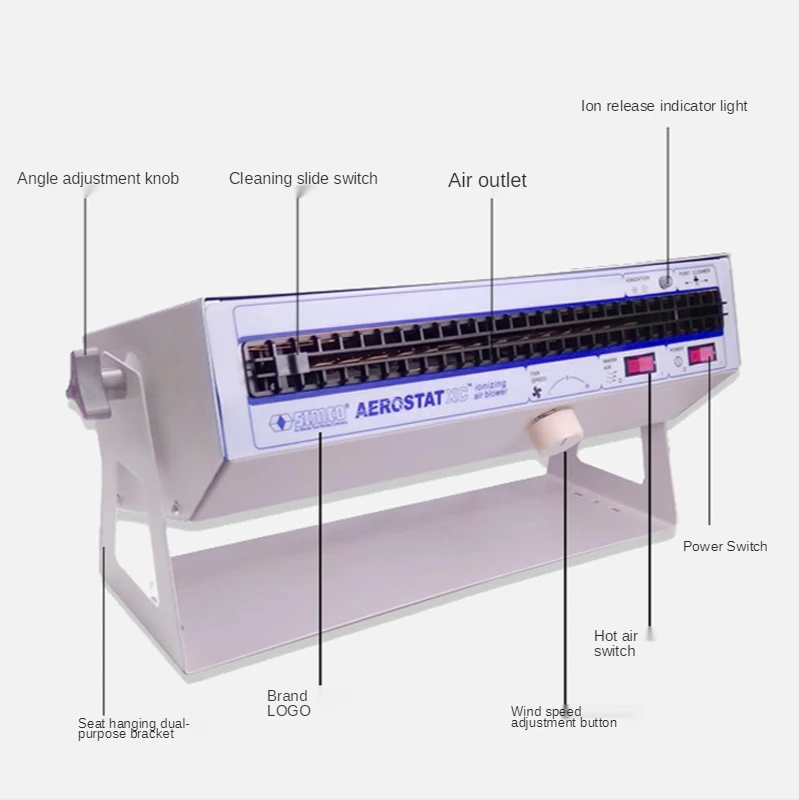 Ionizing Air Blower Anti-static Ion Fan Removes Electrostatic Dusting,application Of Electronic And Medical Equipment Production
Ionizing Air Blower Anti-static Ion Fan Removes Electrostatic Dusting,application Of Electronic And Medical Equipment Production