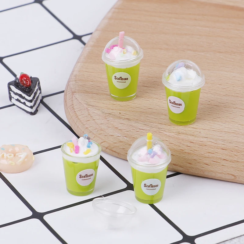 1Pcs Cute Dollhouse Miniature Drink Ice Cream Cups Set Model Pretend Play Mini Food Mini Resin Cup Simulation Toy Decoration
1Pcs Cute Dollhouse Miniature Drink Ice Cream Cups Set Model Pretend Play Mini Food Mini Resin Cup Simulation Toy Decoration