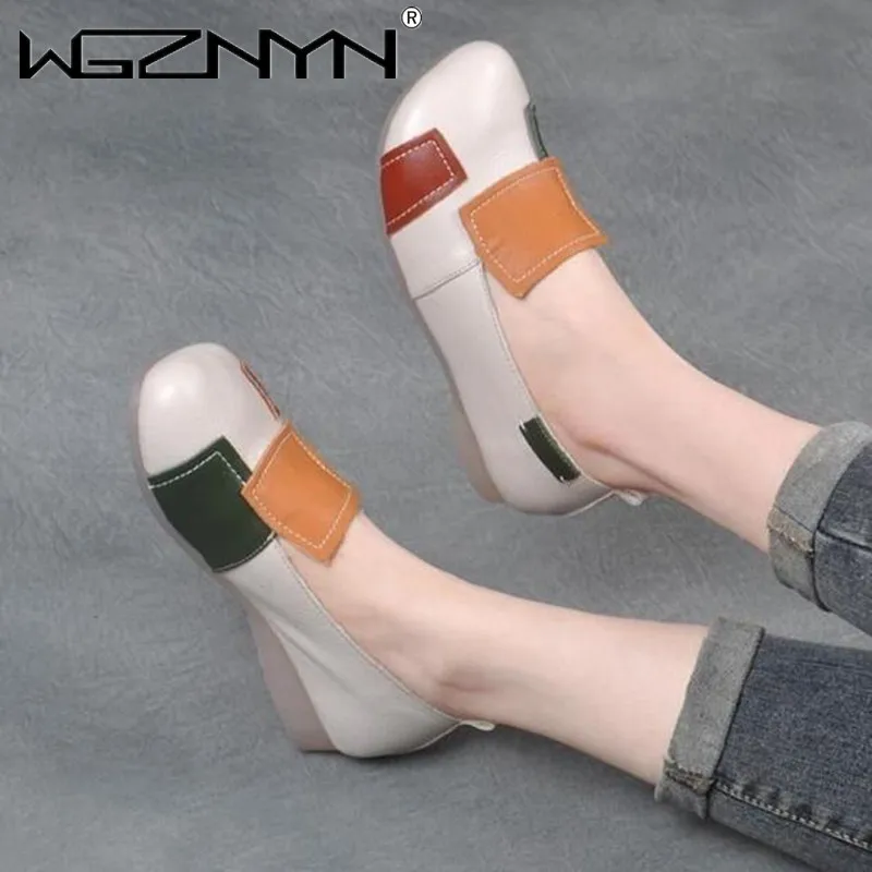 Female Spring Leather Flats Walking Shoes for Women Genuine Leather Loafers 2021 New Arrival Flats Womens Shoes Zapatillas Mujer
Female Spring Leather Flats Walking Shoes for Women Genuine Leather Loafers 2021 New Arrival Flats Womens Shoes Zapatillas Mujer