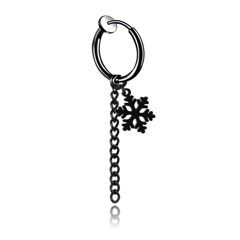 XiaoboACC Hiphop Earrings for Men Korean Fashion Tassel Snowflake Titanium Steel Ear Bone Clips Earrings
XiaoboACC Hiphop Earrings for Men Korean Fashion Tassel Snowflake Titanium Steel Ear Bone Clips Earrings