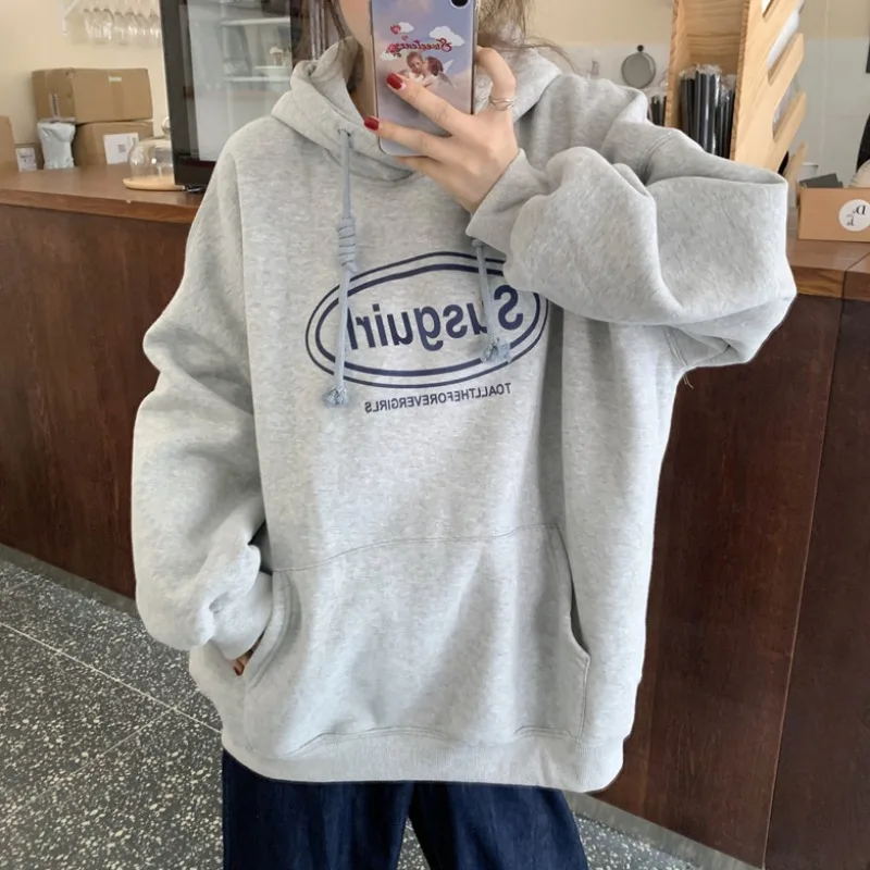 Sudadera Mujer 2022 Autumn Winter Oversize Hoodie For Women Korean Ulzzang Harajuku Letters Pocket Hooded Sweatshirts Female Top
Sudadera Mujer 2022 Autumn Winter Oversize Hoodie For Women Korean Ulzzang Harajuku Letters Pocket Hooded Sweatshirts Female Top