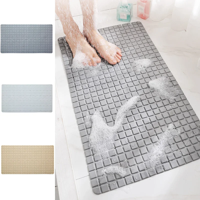 Rectangular PVC Bathroom Anti-slip Mat Household Bath Shower Mat Bathroom Bathtub Anti-slip Mat Massage Suction Cup Mat
Rectangular PVC Bathroom Anti-slip Mat Household Bath Shower Mat Bathroom Bathtub Anti-slip Mat Massage Suction Cup Mat