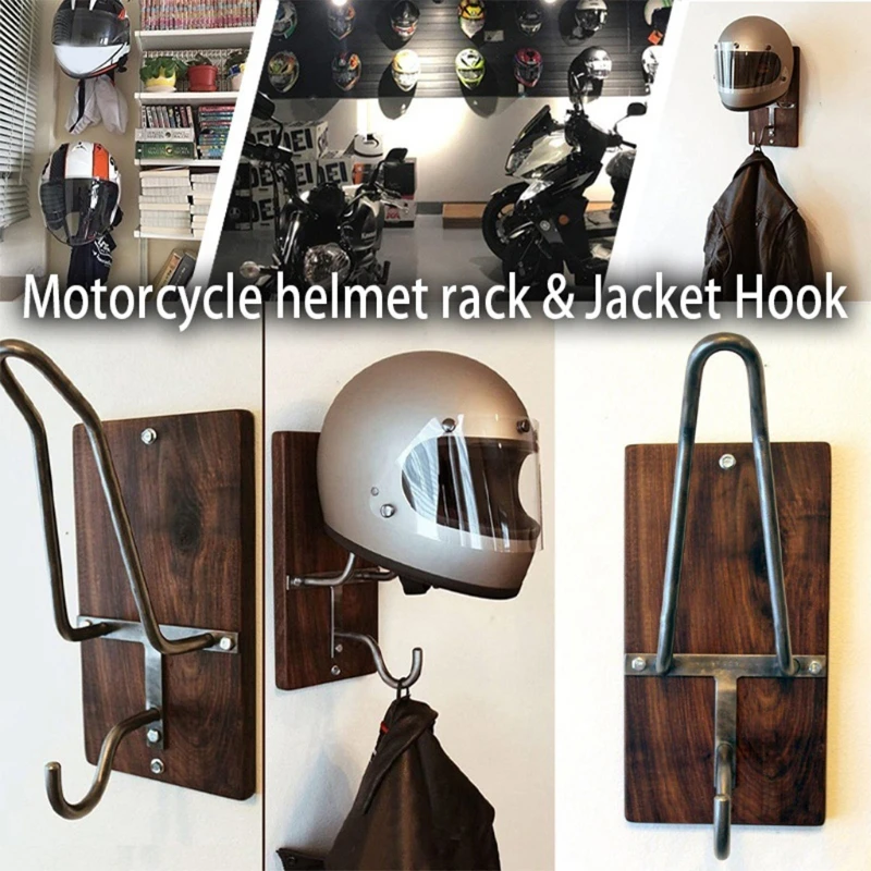 Universal Motorcycle Helmet Rack Cloth Hooks Multipurpose Wall Mounted Jacket Bicycle Helmet Holder Household Stroage Hook
Universal Motorcycle Helmet Rack Cloth Hooks Multipurpose Wall Mounted Jacket Bicycle Helmet Holder Household Stroage Hook