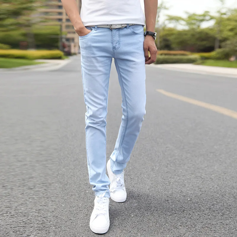 2021 New Jeans Men's Slim Stretch Denim Pants Casual Jeans Pant Men's Trousers Spring and Autumn
2021 New Jeans Men's Slim Stretch Denim Pants Casual Jeans Pant Men's Trousers Spring and Autumn