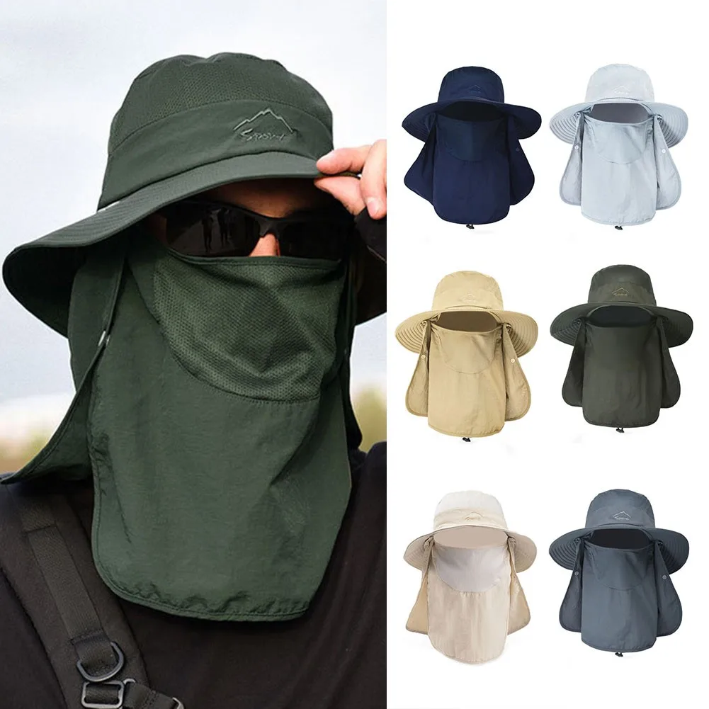 2021 New 360 Degree Sunscreen Summer Outdoor Mountaineering Quick-Drying Sun Hat Fishing Breathable Sun UV Protection Hat
2021 New 360 Degree Sunscreen Summer Outdoor Mountaineering Quick-Drying Sun Hat Fishing Breathable Sun UV Protection Hat