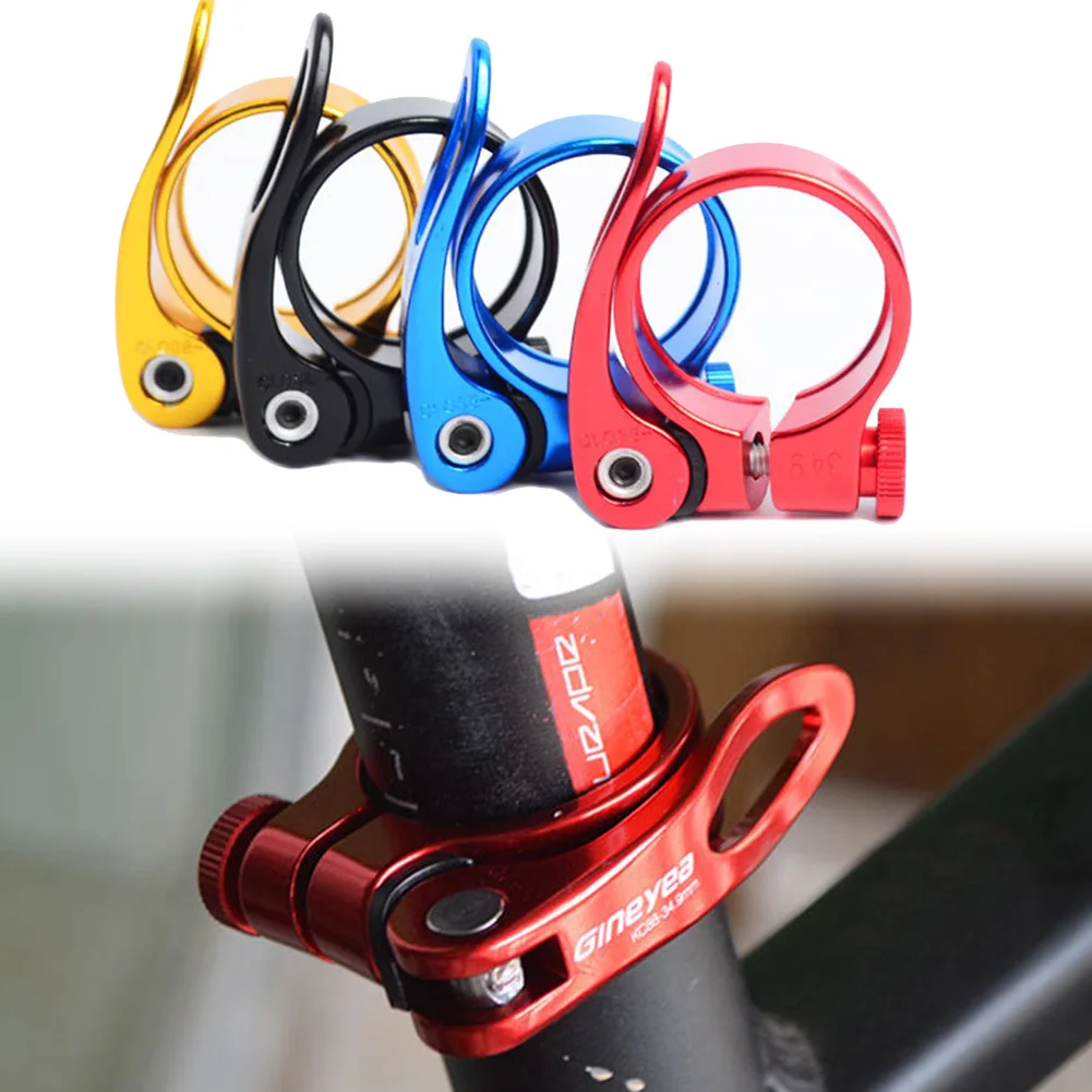1x Bike Seat Post Pipe Clamp Aluminium Quick Release 28.6/31.8/34.9mm Mountain MTB Road Bicycle Alloy Seatpost Muti Color
1x Bike Seat Post Pipe Clamp Aluminium Quick Release 28.6/31.8/34.9mm Mountain MTB Road Bicycle Alloy Seatpost Muti Color
