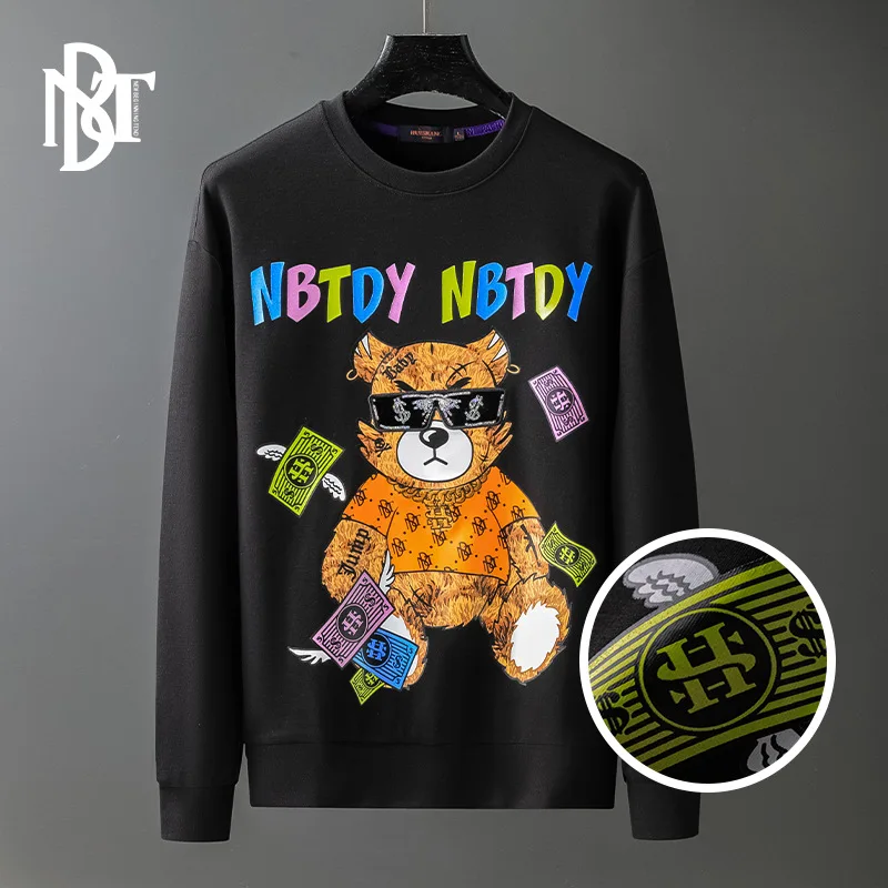 2021 Mens Hoodies Cartoon Bear Print Full Pullover Sweatshirts Casual Streetwear Hoodie Sweat Fashion Men Clothing Capuche Homme
2021 Mens Hoodies Cartoon Bear Print Full Pullover Sweatshirts Casual Streetwear Hoodie Sweat Fashion Men Clothing Capuche Homme