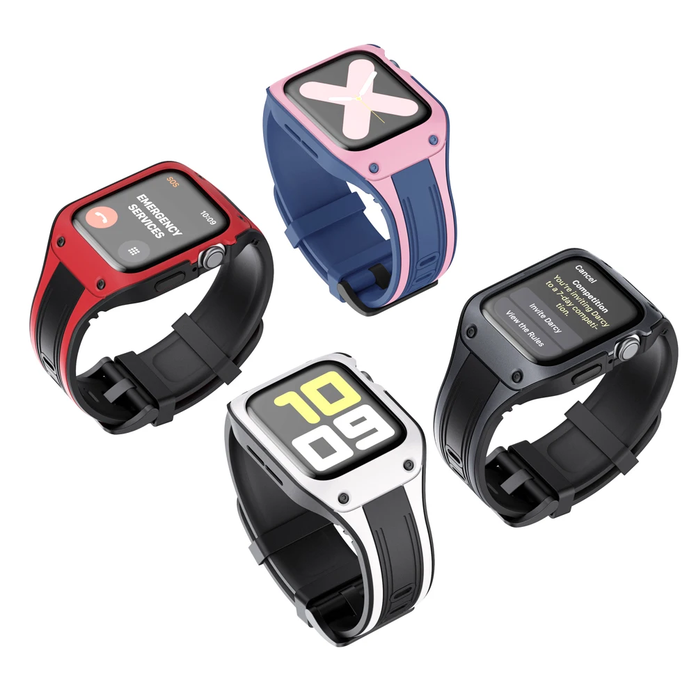 Case+strap for Apple Watch Band 44 mm 42mm Accessories Integrated watchband silicone bracelet band iWatch series 5 4 3 42 44mm
Case+strap for Apple Watch Band 44 mm 42mm Accessories Integrated watchband silicone bracelet band iWatch series 5 4 3 42 44mm