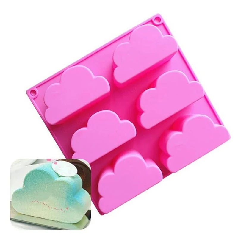 6 Cavity Silicone Soap Mold Soap Making Tools DIY Homemade Cloud Shape Mould Silicone Soap Mould Decorating Candle Mold
6 Cavity Silicone Soap Mold Soap Making Tools DIY Homemade Cloud Shape Mould Silicone Soap Mould Decorating Candle Mold