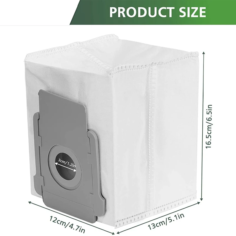 16 Pack Vacuum Bags for IRobot Roomba I3+(3550) I7+(7550) S9+(9550) I6+(6550) I8+(8550) Clean Base
16 Pack Vacuum Bags for IRobot Roomba I3+(3550) I7+(7550) S9+(9550) I6+(6550) I8+(8550) Clean Base