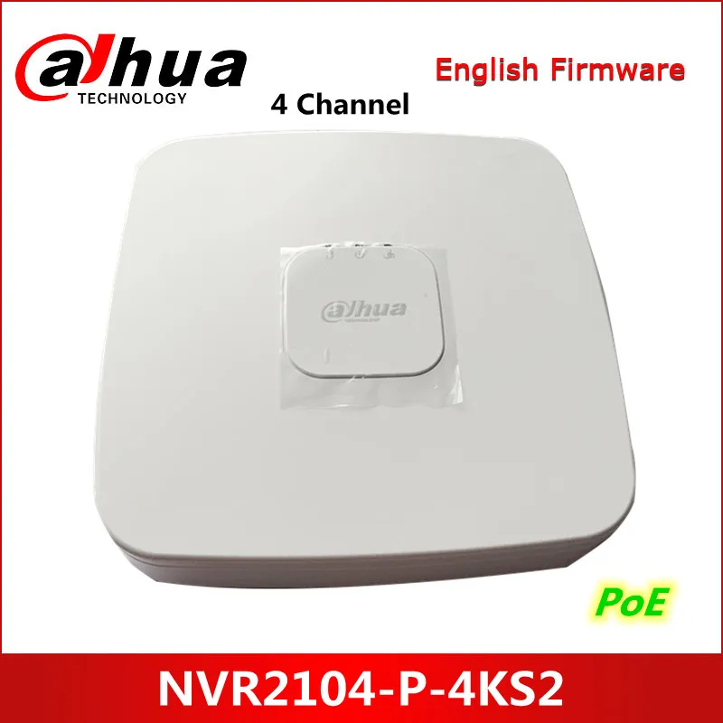 Сетевой видеорегистратор Dahua NVR с питанием по Ethernet, 4 канала, Smart 1U, 4PoE Lite, 4K, H.265 
Сетевой видеорегистратор Dahua NVR с питанием по Ethernet, 4 канала, Smart 1U, 4PoE Lite, 4K, H.265