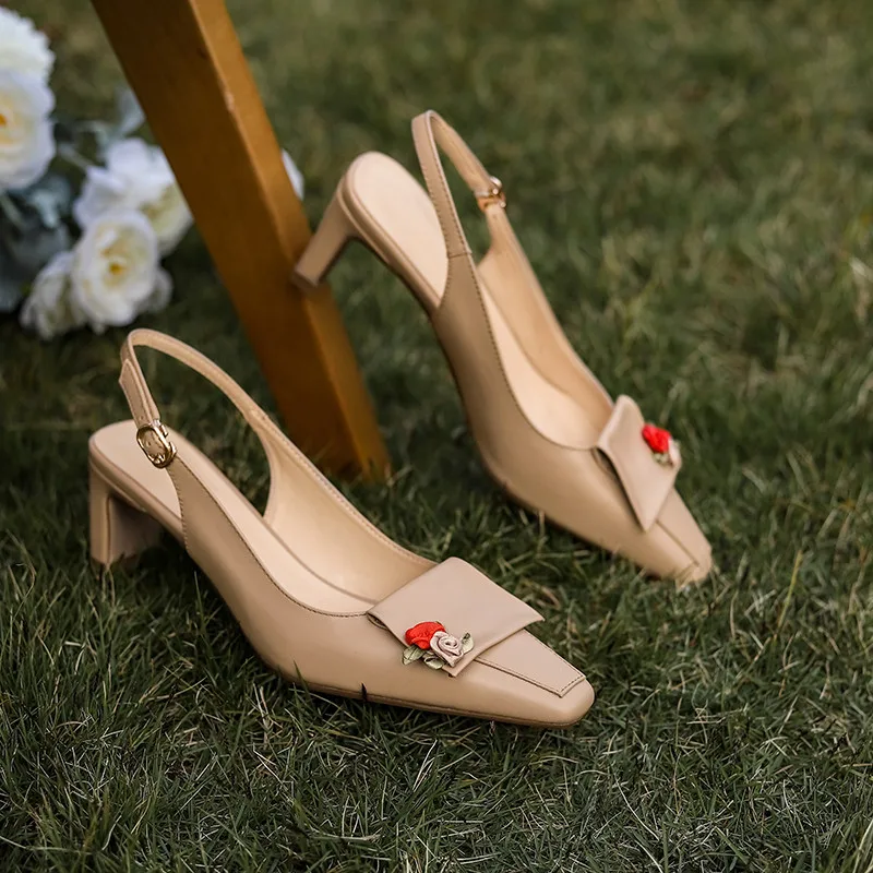 MEMUNIA 2021 Hot Sale High Heels Party Wedding Shoes Women Genuine Leather Shoes Square Toe Flower Elegant Summer Pumps Women
MEMUNIA 2021 Hot Sale High Heels Party Wedding Shoes Women Genuine Leather Shoes Square Toe Flower Elegant Summer Pumps Women