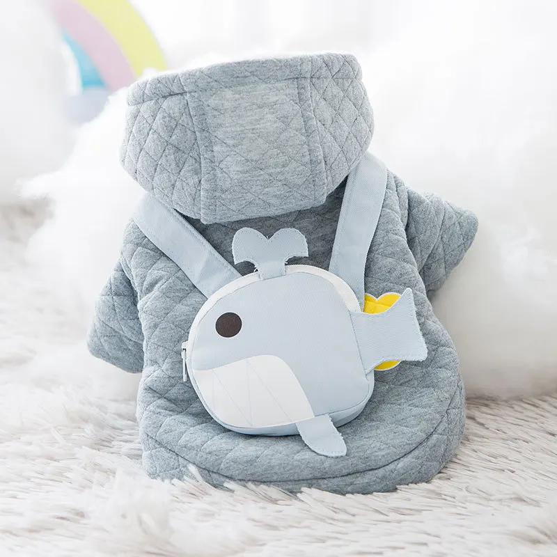 Pet Clothes Autumn and Winter Dog Quilted Cotton Clothes for Small and Medium-sized Dogs Two-Legged Clothes with Backpack Coats
Pet Clothes Autumn and Winter Dog Quilted Cotton Clothes for Small and Medium-sized Dogs Two-Legged Clothes with Backpack Coats