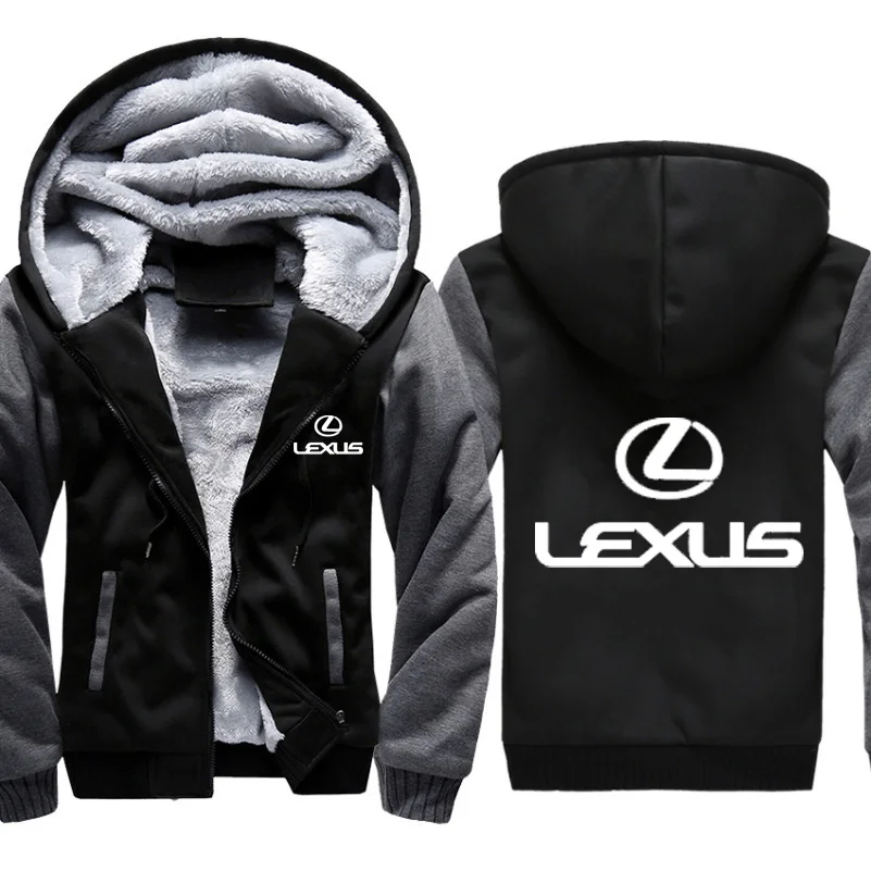 Hoodies Men Lexus Car Logo Print Jacket Mens Hoodies Winter Thicken Warm Fleece cotton Zipper Raglan Coat Male Tracksuits
Hoodies Men Lexus Car Logo Print Jacket Mens Hoodies Winter Thicken Warm Fleece cotton Zipper Raglan Coat Male Tracksuits