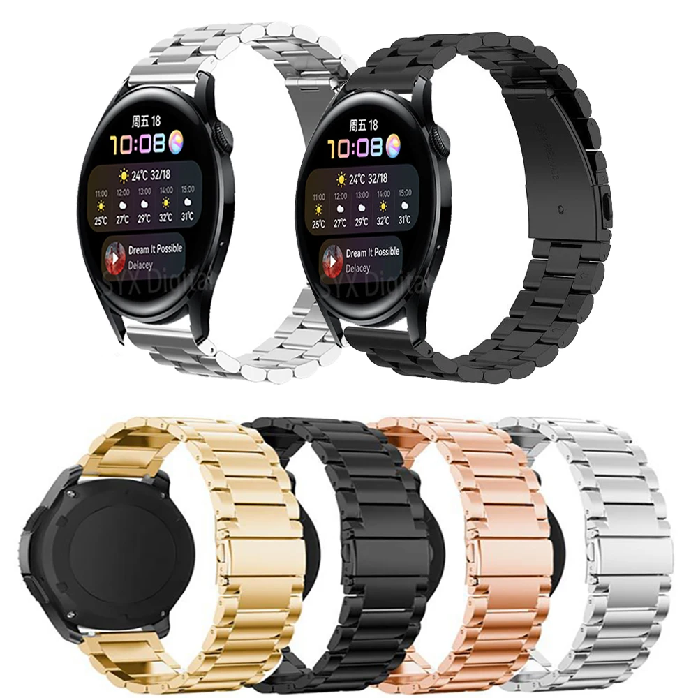 Ремешок металлический для Huawei Watch 3 / 3Pro / GT 2 Pro / GT2 42 мм 46 мм, браслет для Samsung Galaxy Watch 3 41 мм 45 мм
Ремешок металлический для Huawei Watch 3 / 3Pro / GT 2 Pro / GT2 42 мм 46 мм, браслет для Samsung Galaxy Watch 3 41 мм 45 мм
