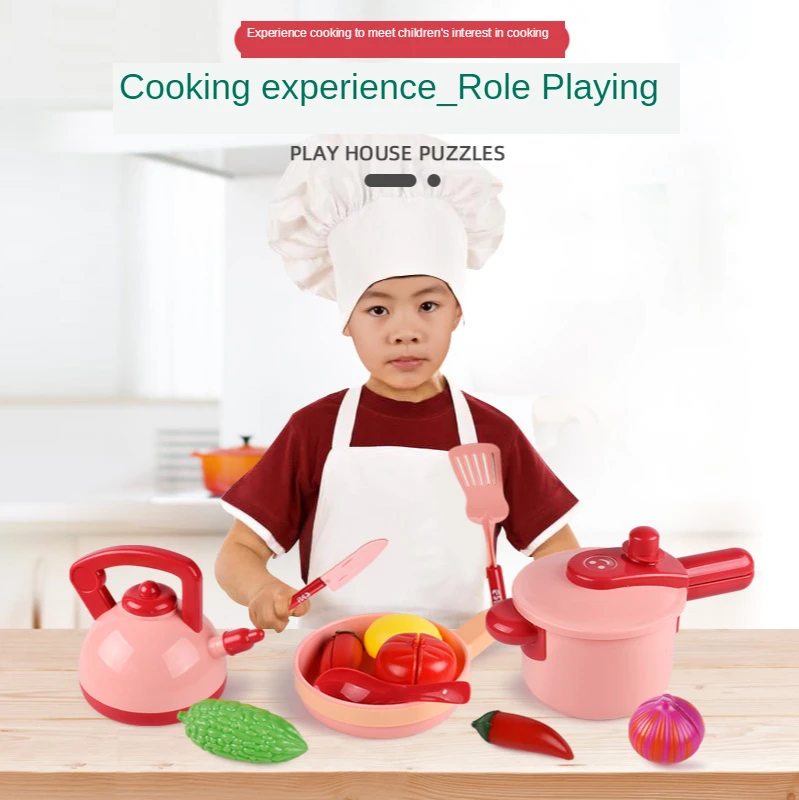 Children's New Simulation Play House Kitchen Toy Girl Simulation Cooking Tableware Comida Miniatura Kitchen Set For Kids
Children's New Simulation Play House Kitchen Toy Girl Simulation Cooking Tableware Comida Miniatura Kitchen Set For Kids