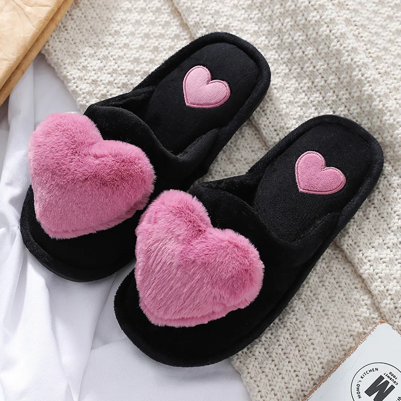 2022 Women Autumn Winter Home Slippers Plush Warm Cotton Slippers Cute Heart Comfortable Indoor Slippers Zapatillas Casa Mujer
2022 Women Autumn Winter Home Slippers Plush Warm Cotton Slippers Cute Heart Comfortable Indoor Slippers Zapatillas Casa Mujer