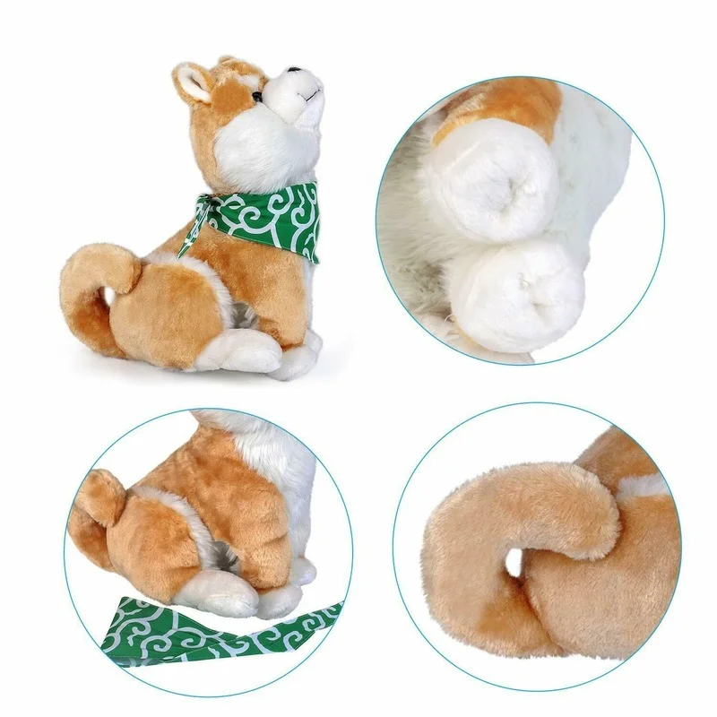 13 Inch Shiba Inu Plush Animal Kawaii Plush Toy Children's Corgi Plush Dog Doll As A Birthday Gift for Girls
13 Inch Shiba Inu Plush Animal Kawaii Plush Toy Children's Corgi Plush Dog Doll As A Birthday Gift for Girls
