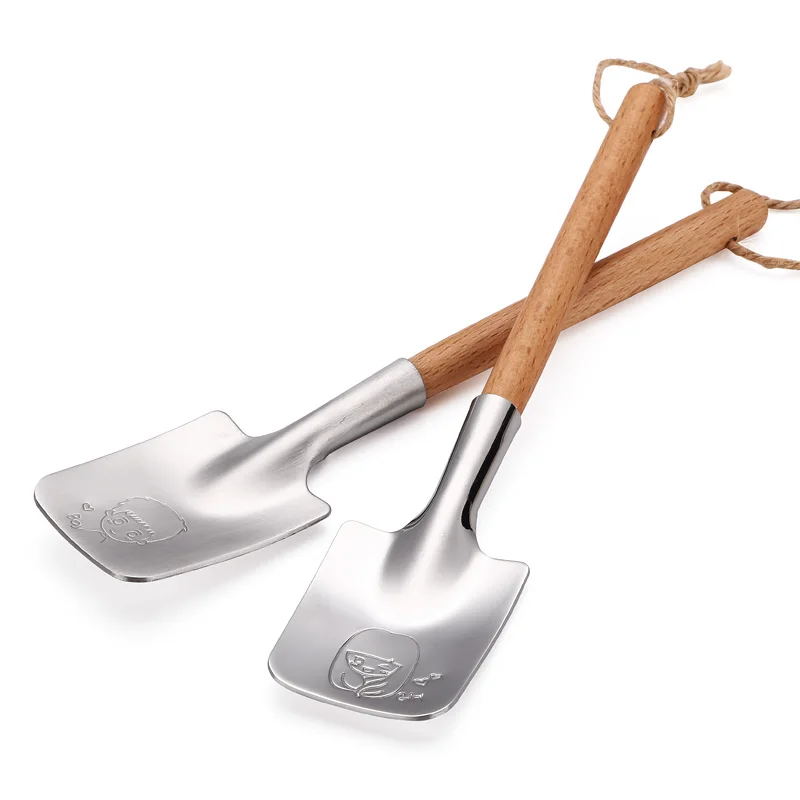 2Pcs Couple Spoons Cute Cake Dessert Spoon Wood Handle Stainless Steel Spoon Set Metal Tea Coffee Spoon Fancy Gift For Valentine
2Pcs Couple Spoons Cute Cake Dessert Spoon Wood Handle Stainless Steel Spoon Set Metal Tea Coffee Spoon Fancy Gift For Valentine