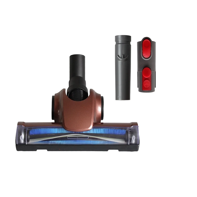 32mm Interface Diameter Brush Head Floor Brush Efficient Cleaning Brush with 2 Adapter for Dyson V7 V8 Brush Replacement
32mm Interface Diameter Brush Head Floor Brush Efficient Cleaning Brush with 2 Adapter for Dyson V7 V8 Brush Replacement