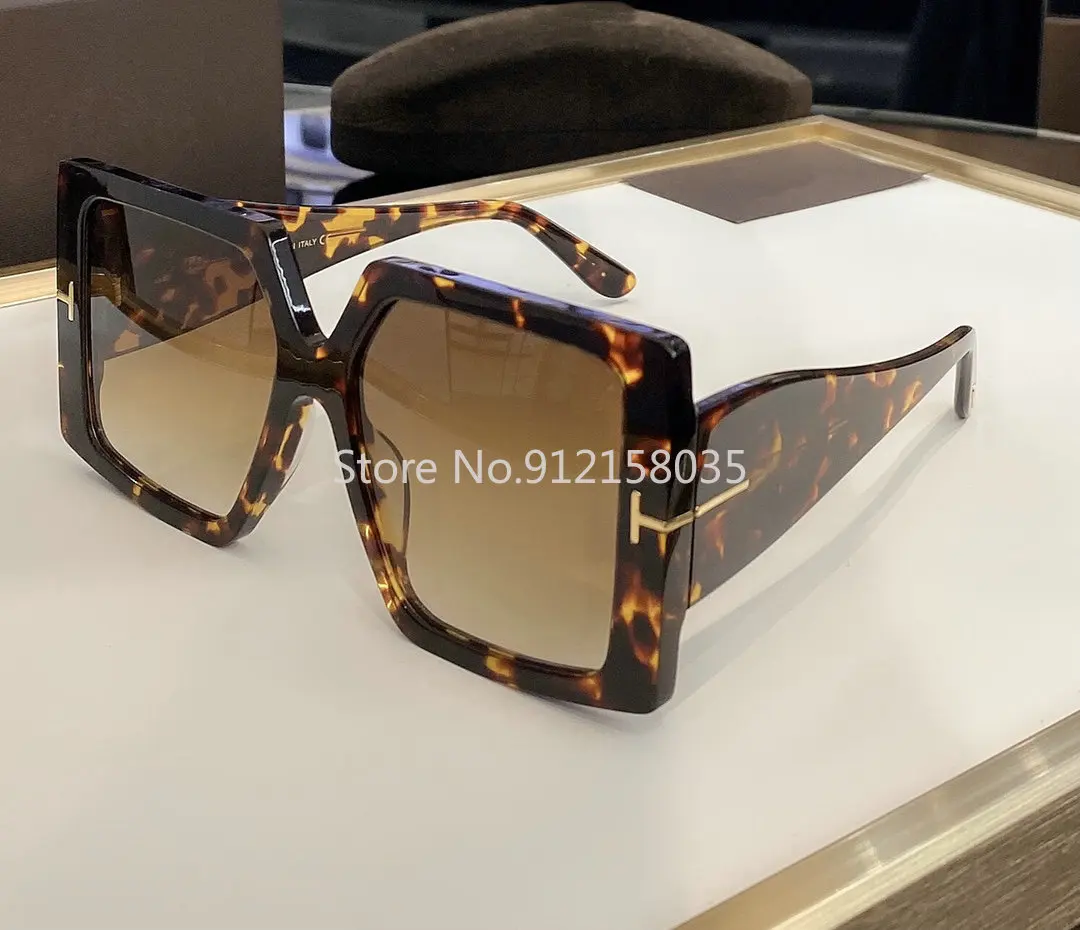 Square Oversized Sunglasses 2021Tom FT0790 Fashion Women Men Luxury Brand Designer Female Male Retro Eyewear Shades UV400 
Square Oversized Sunglasses 2021Tom FT0790 Fashion Women Men Luxury Brand Designer Female Male Retro Eyewear Shades UV400