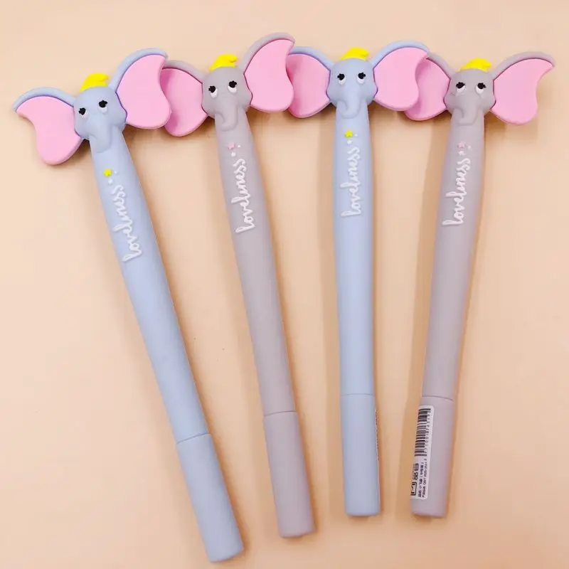 Cartoon silicone gel gel pen small flying elephant animal silicone high quality neutral pen
Cartoon silicone gel gel pen small flying elephant animal silicone high quality neutral pen